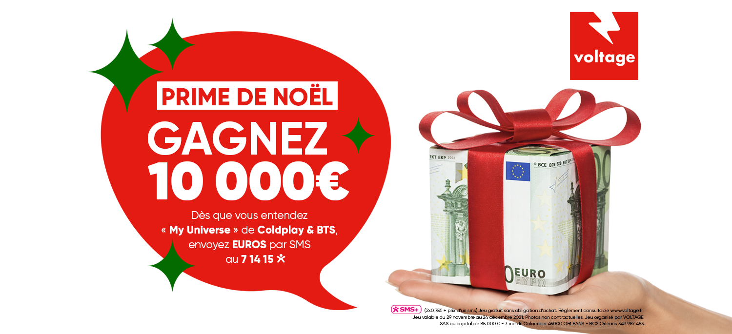 PRIME DE NOEL VOLTAGE